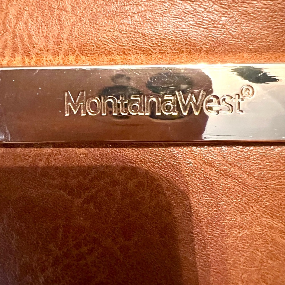 Montana West Tan Faux Leather Tote - Picture 6 of 8